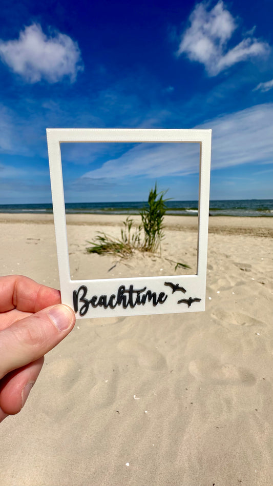 Retrorahmen im Polaroidstil